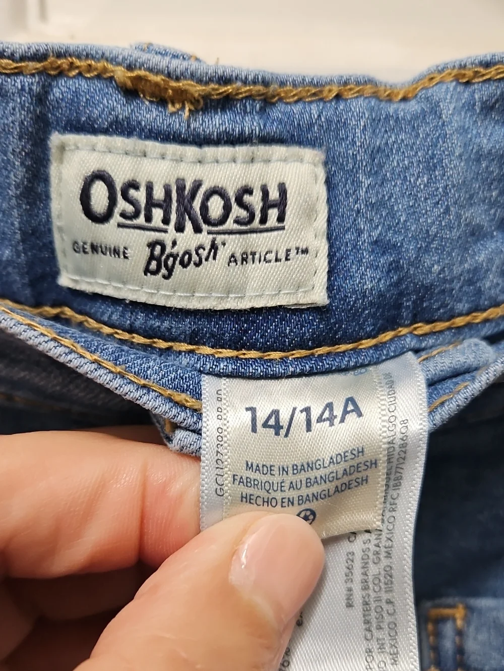 OSH KOSH Girls Boot Cut Jeans Size 14